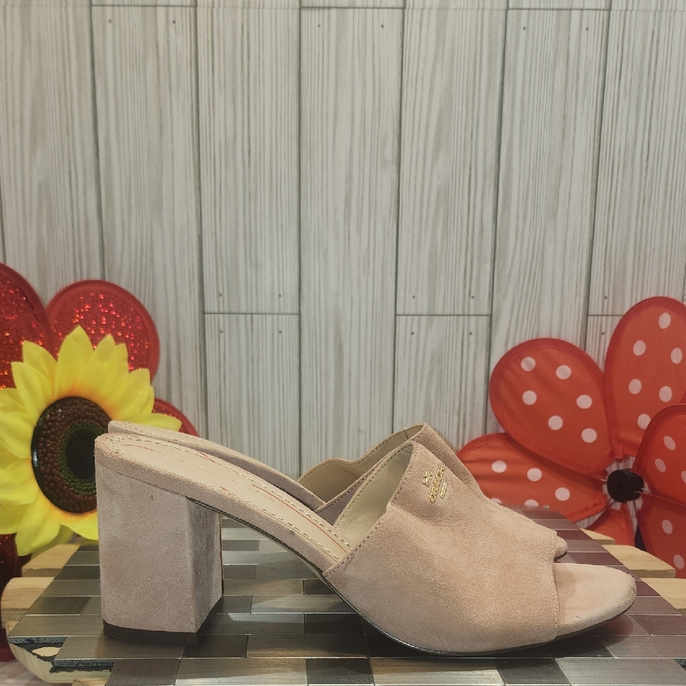 Coach Rosa Pink Women's Mules - Picture 5 of 12